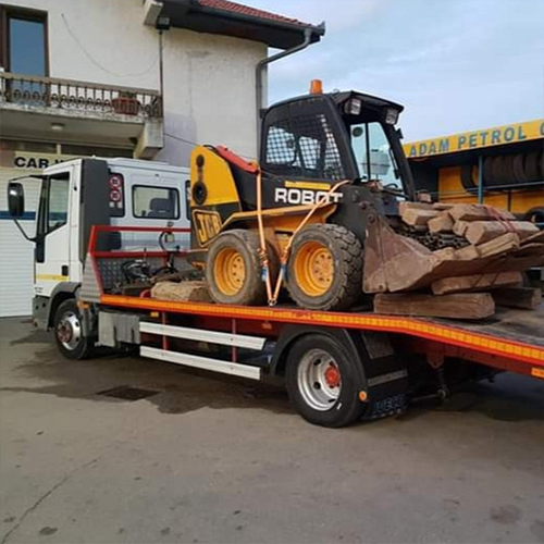 Prevoz bagera i transport građevinskih mašina - Kiko Šlep Služba Beograd
