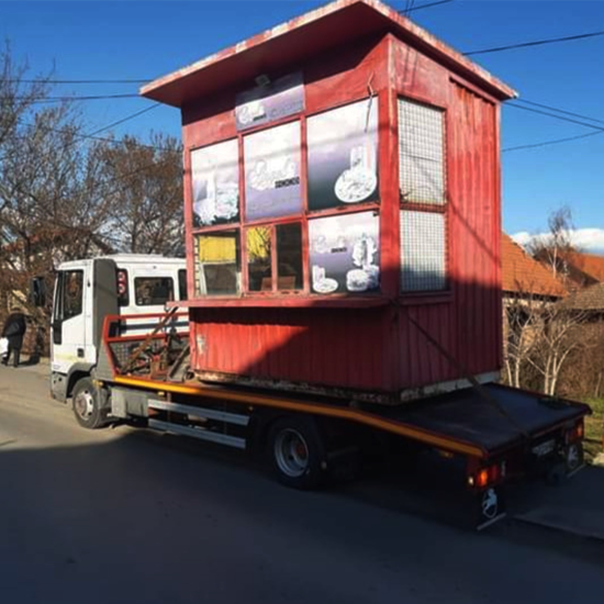 Profesionalni prevoz trafika, kioska i kontejnera - Kiko Šlep Služba Borča Beograd i Srbija